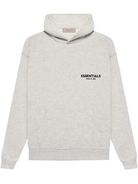 Fear of God ESSENTIALS Light Oatmeal Hoodie FW22 XXL NWT